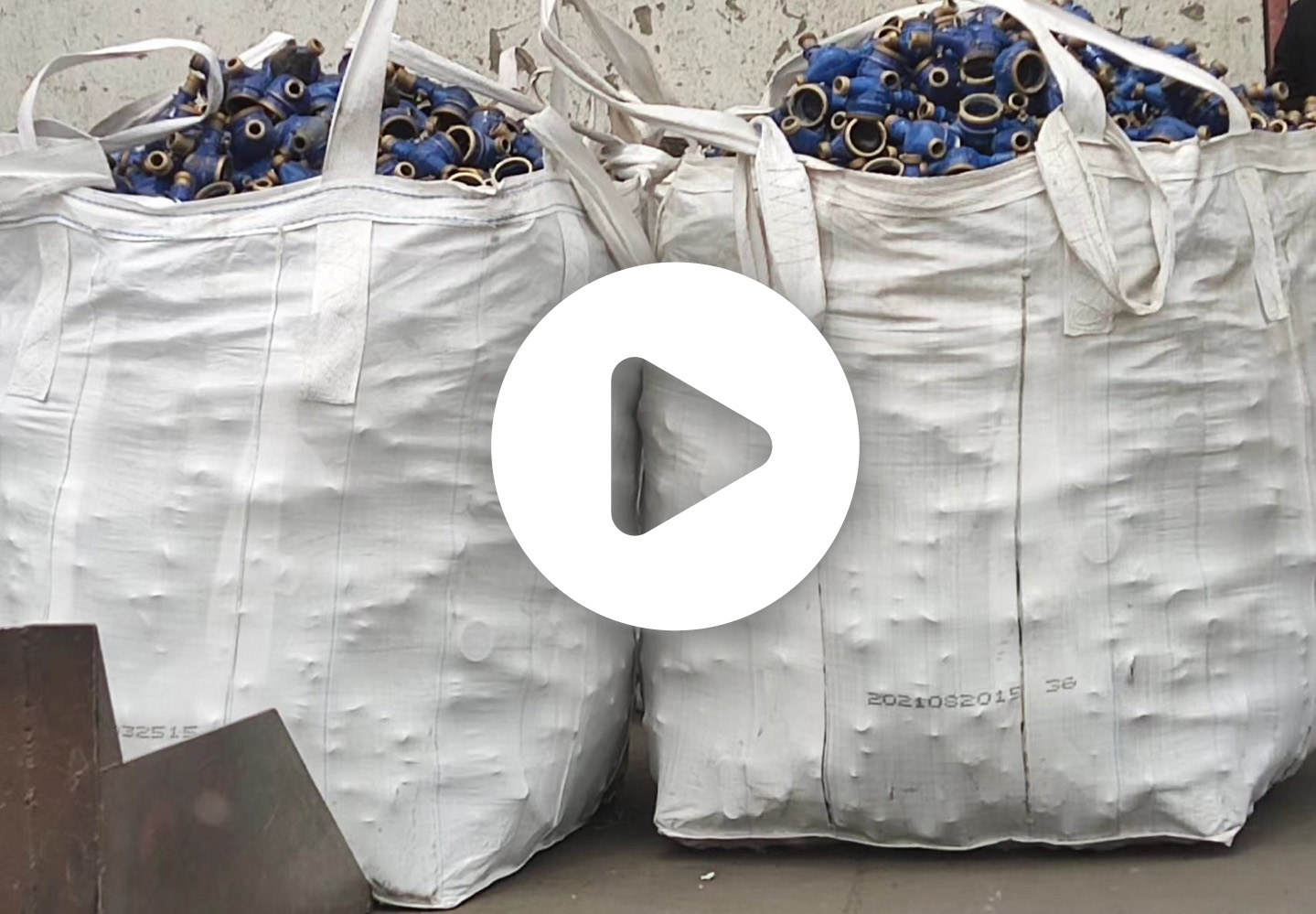 回收水表，回收水表現場